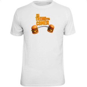 Camiseta Unissex Eu treino pra comer