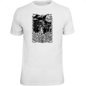 Camiseta Unissex O Espantalho Black White Arte