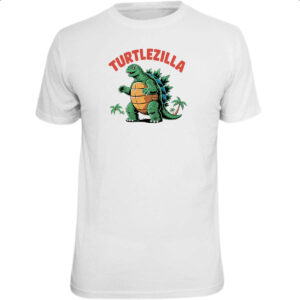 Camiseta Unissex Turtlezilla