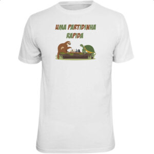 Camiseta Unissex Uma partidinha rapida