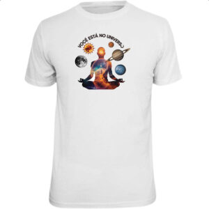 Camiseta Unissex Voce Esta no Universo