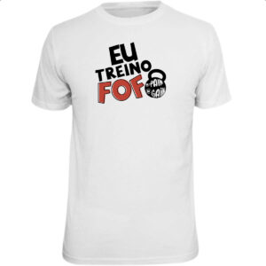 Camiseta Unissex Eu treino fofo