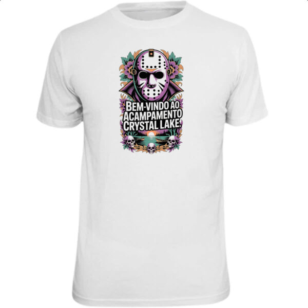 Camiseta Unissex Bem vindo a Cristal Lake