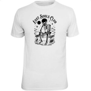 Camiseta Unissex Caveira Lost Souls Club