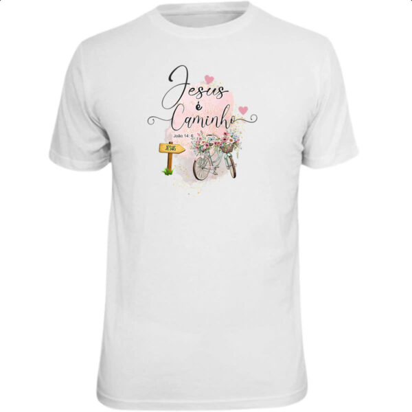 Camiseta Unissex Gospel Jesus e o caminho