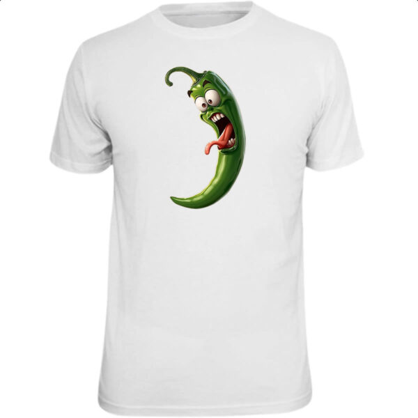 Camiseta Unissex Pimenta Verde Travessa
