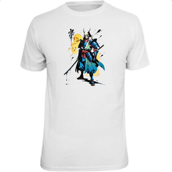 Camiseta Unissex Samurai Morto Vivo