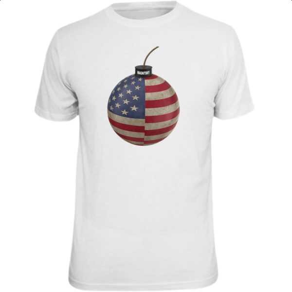 Camiseta Unissex Meme Bomba EUA Magnitsky