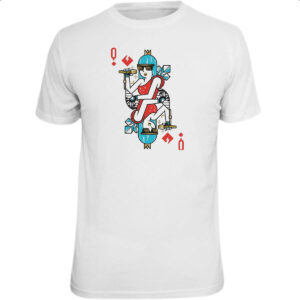 Camiseta Unissex Baralho Rainha Lady Gaga