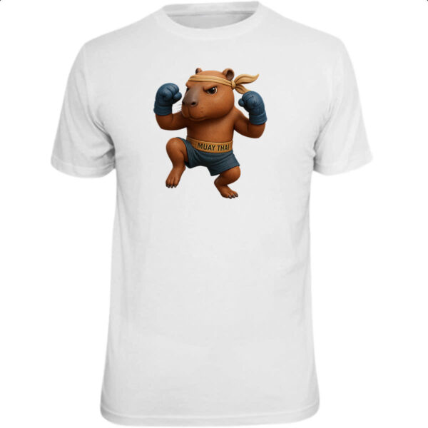 Camiseta Unissex Capivara Muay Thai