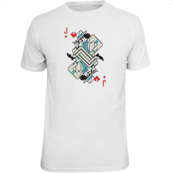 Camiseta Unissex Baralho Valete Michael Jackson