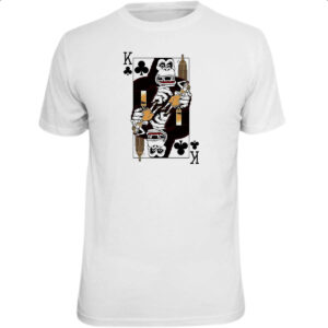 Camiseta Unissex Baralho Rei King Kong Parodia