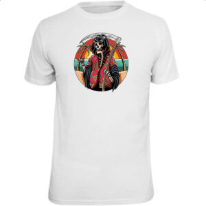 Camiseta Unissex Ceifador Ferias Sunset Art