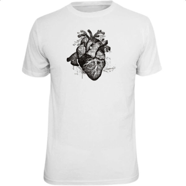 Camiseta Unissex Coracao Restless Heart