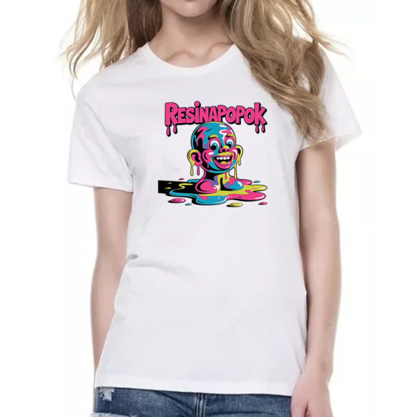Camiseta Baby Look Resinapopok - Imagem 2