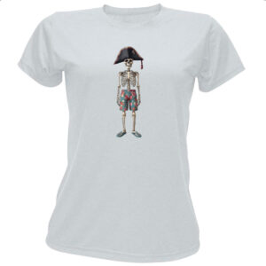 Camiseta Baby Look Esqueleto Bonaparte