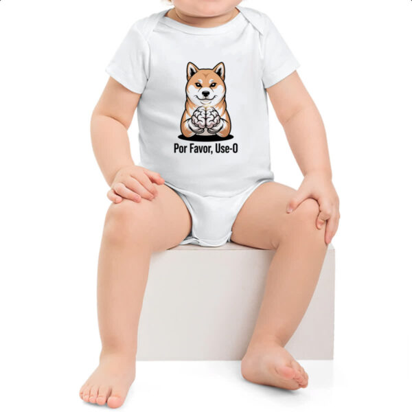 Body infantil Cachorro use o cerebro - Imagem 2