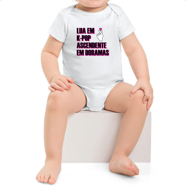 Body infantil Lua K-Pop Ascendente Doramas - Imagem 2