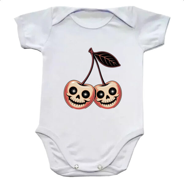 Body infantil Cerejas Halloween