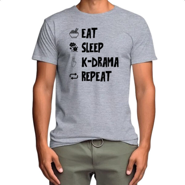 Camiseta Cinza Ciclo Dorama - Imagem 4