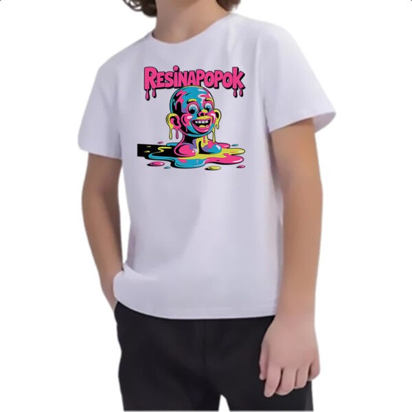 Camiseta Infanto Juvenil Resinapopok - Imagem 2