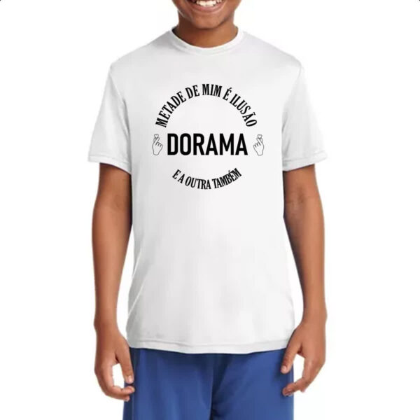Camiseta Infanto Juvenil Metade Ilusao Dorama - Imagem 4