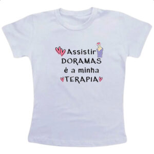 Camiseta Infanto Juvenil Dorama minha terapia