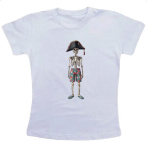 Camiseta Infanto Juvenil Esqueleto Bonaparte