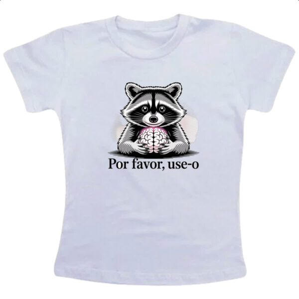 Camiseta Infanto Juvenil Guaximin use o cerebro