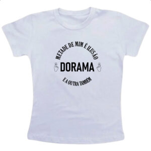 Camiseta Infanto Juvenil Metade Ilusao Dorama