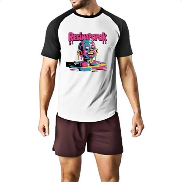 Camiseta Raglan Resinapopok - Imagem 2