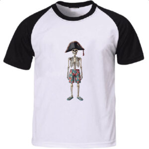 Camiseta Raglan Esqueleto Bonaparte