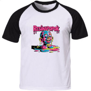 Camiseta Raglan Resinapopok