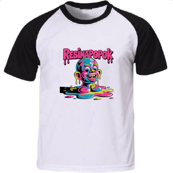 Camiseta Raglan Resinapopok