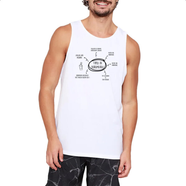 Camiseta Regata Tipos de Dorameiras - Imagem 2
