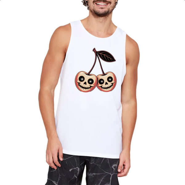 Camiseta Regata Cerejas Halloween - Imagem 2