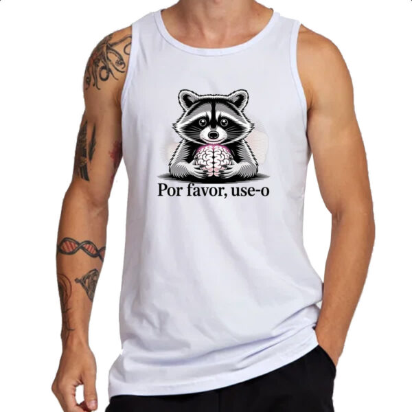 Camiseta Regata Guaximin use o cerebro - Imagem 3
