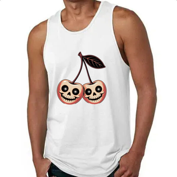 Camiseta Regata Cerejas Halloween - Imagem 4