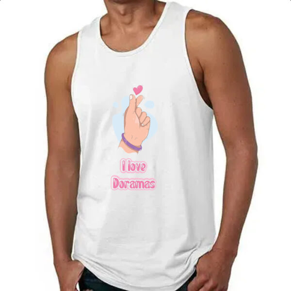 Camiseta Regata I love Doramas - Imagem 4