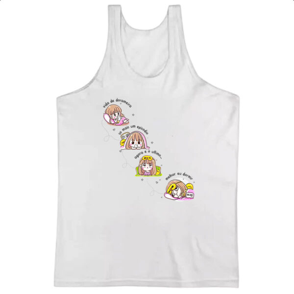 Camiseta Regata Vida noturna de dorameira