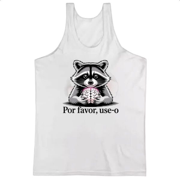 Camiseta Regata Guaximin use o cerebro