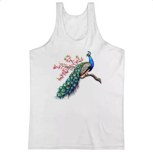 Camiseta Regata Pavao com flores