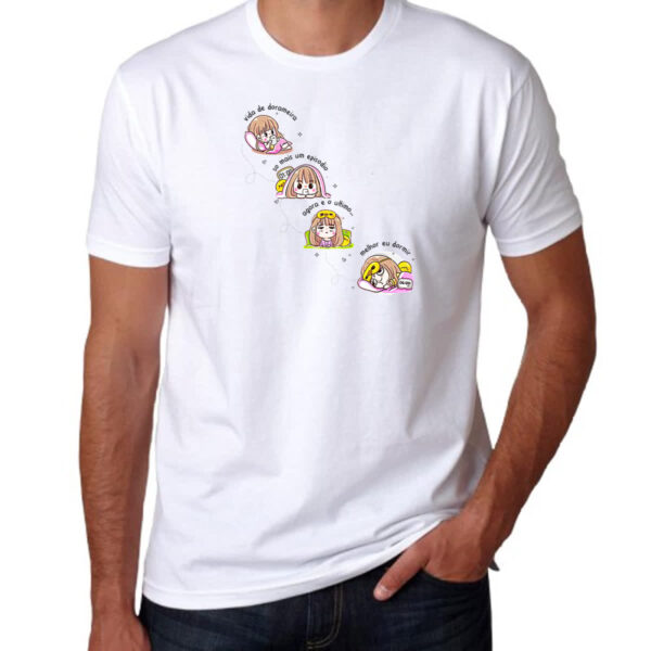Camiseta Unissex Vida noturna de dorameira - Imagem 3
