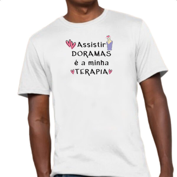 Camiseta Unissex Dorama minha terapia - Imagem 4