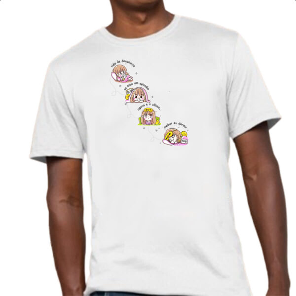 Camiseta Unissex Vida noturna de dorameira - Imagem 4