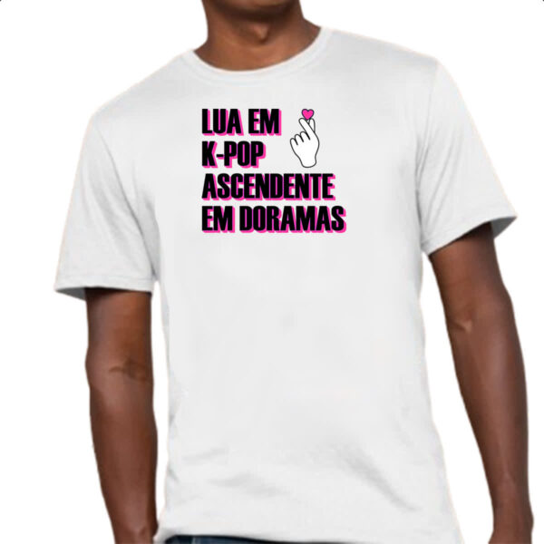 Camiseta Unissex Lua K-Pop Ascendente Doramas - Imagem 4