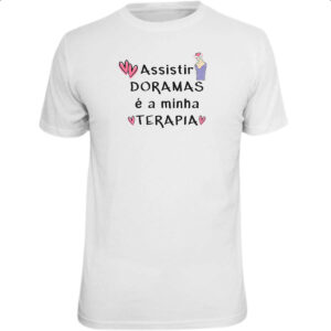 Camiseta Unissex Dorama minha terapia