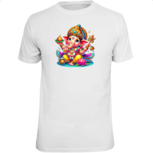Camiseta Unissex Cute Ganesha