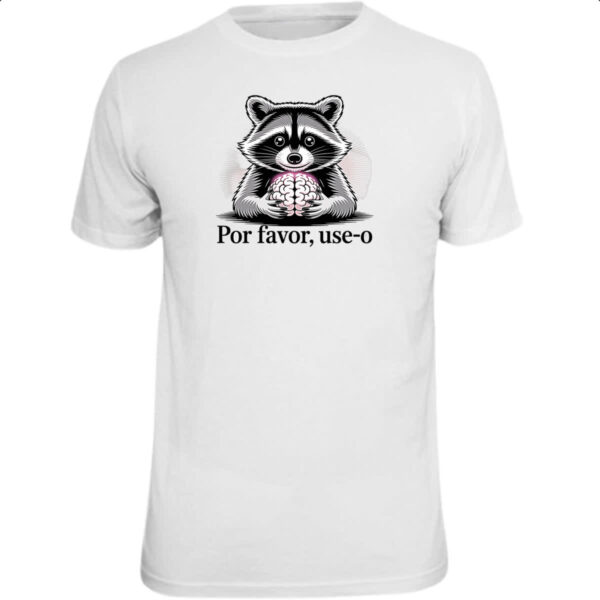 Camiseta Unissex Guaximin use o cerebro