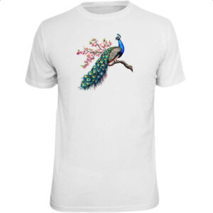 Camiseta Unissex Pavao com flores